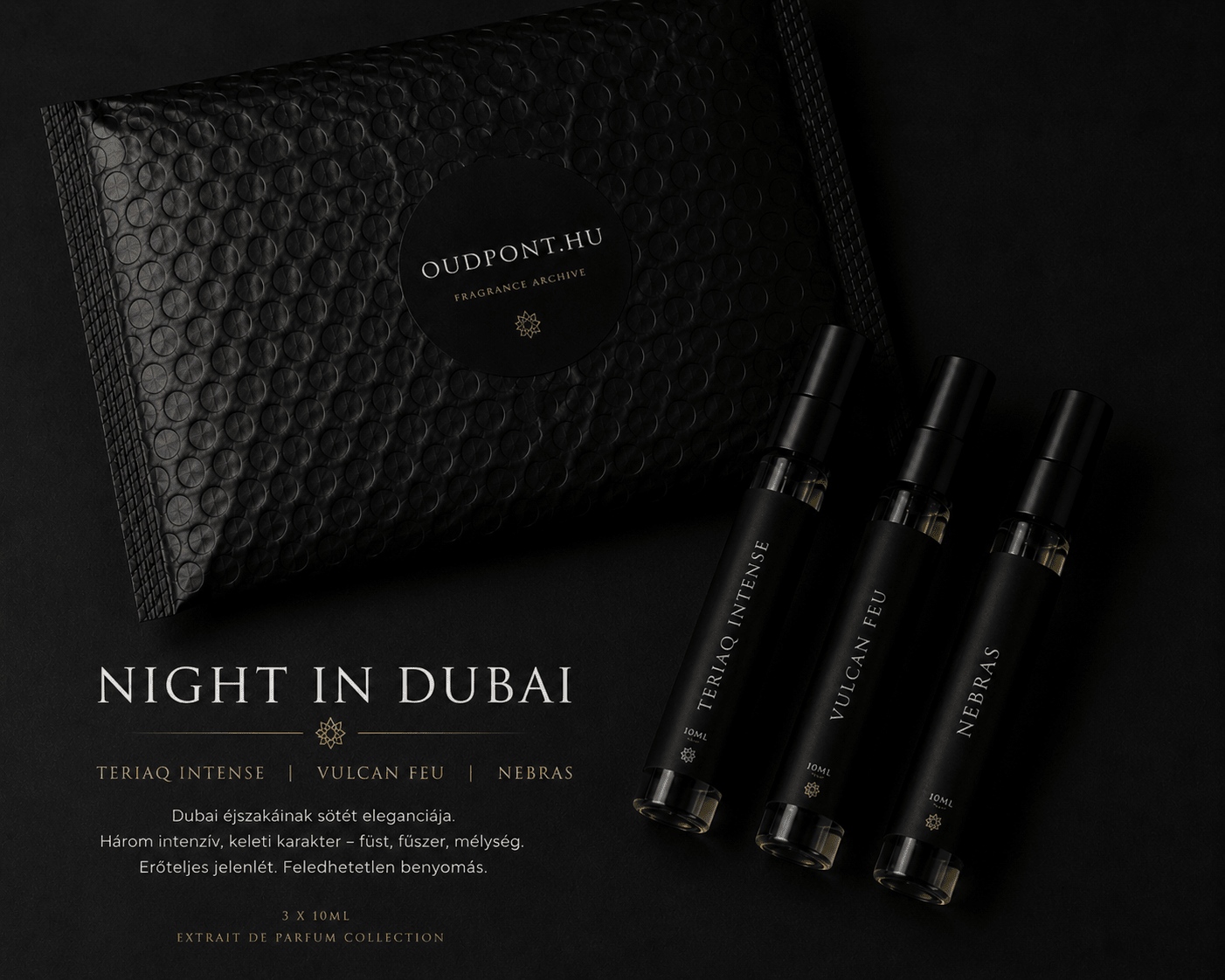 Night in Dubai Set by OUDPONT - Oudpont.hu