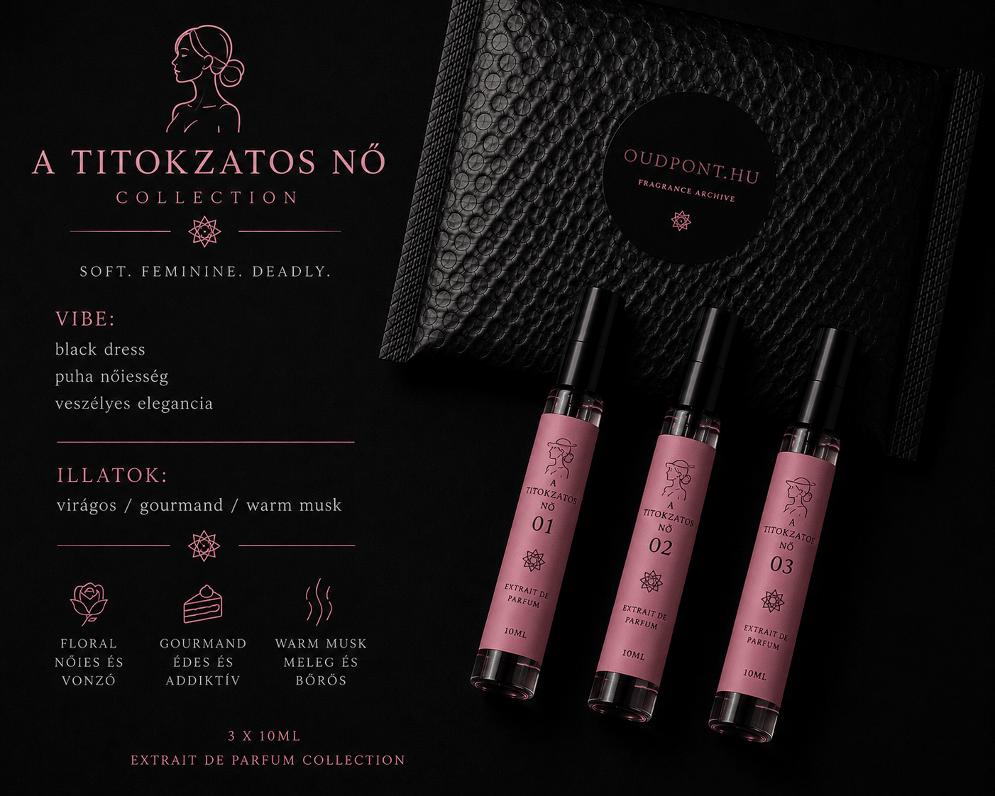 A Titokzatos Nő Set by OUDPONT - Oudpont.hu