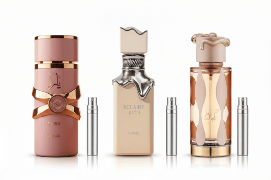 Lattafa Bestseller Válogatás – 3×10 ML Dekant Csomag - Luxillat