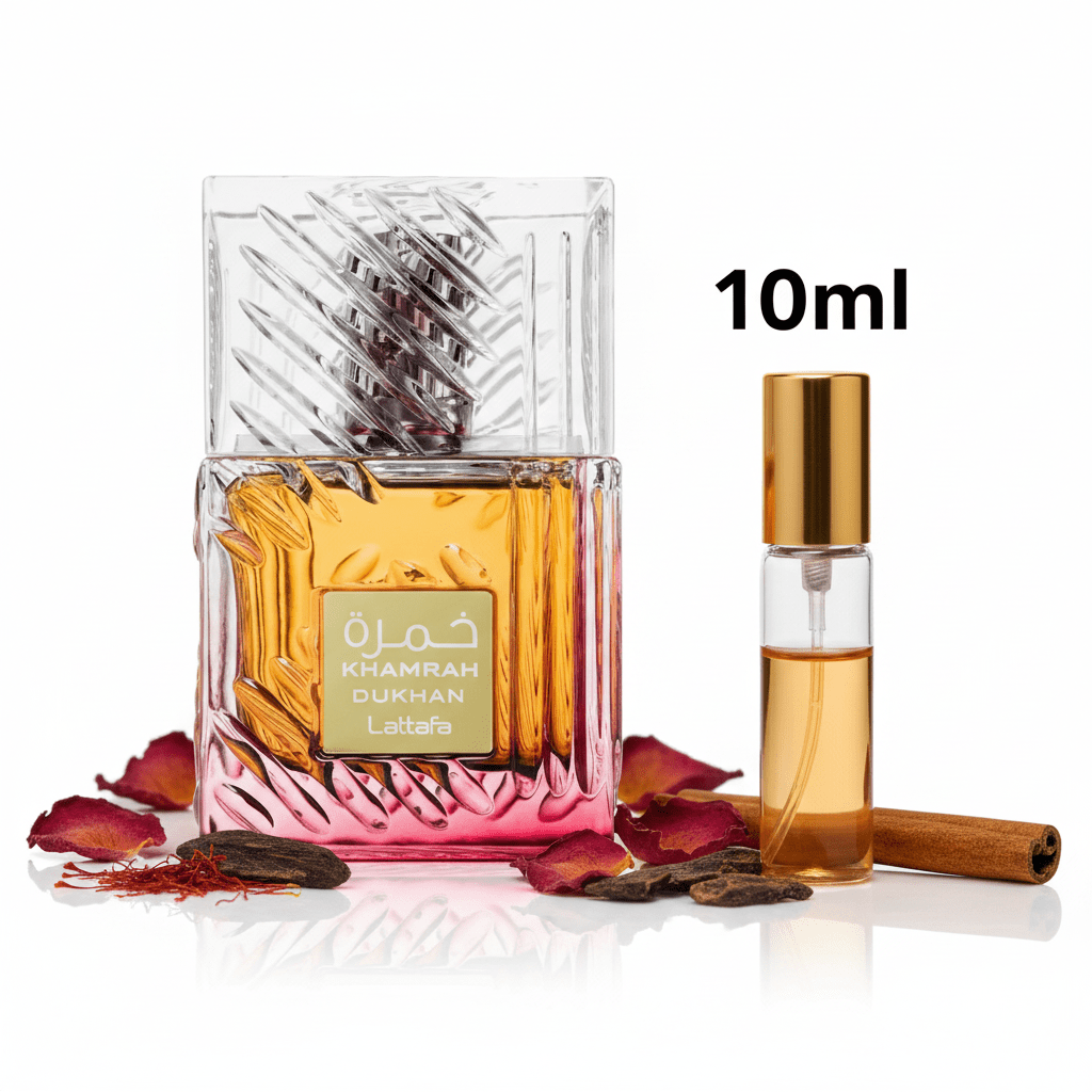 Lattafa Khamrah Dukhan 10ML Dekant EDP - Oudpont.hu