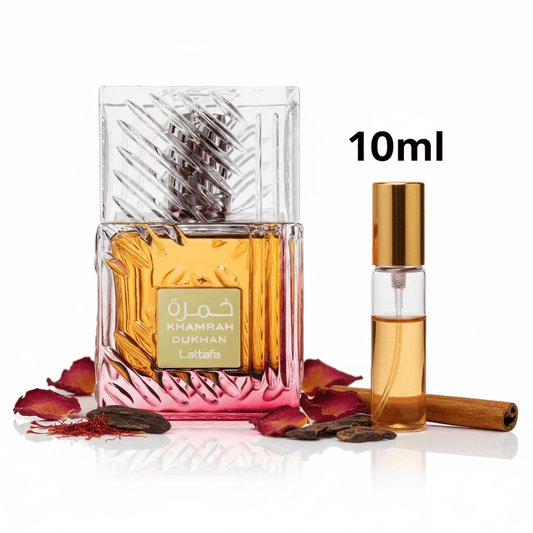 Lattafa Khamrah Dukhan 10ML Dekant EDP - Oudpont.hu
