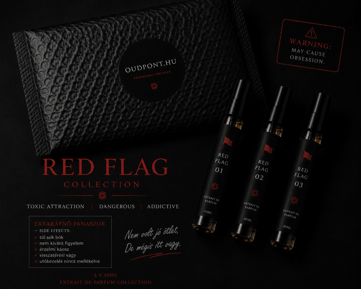 Red Flag Set by OUDPONT - Oudpont.hu