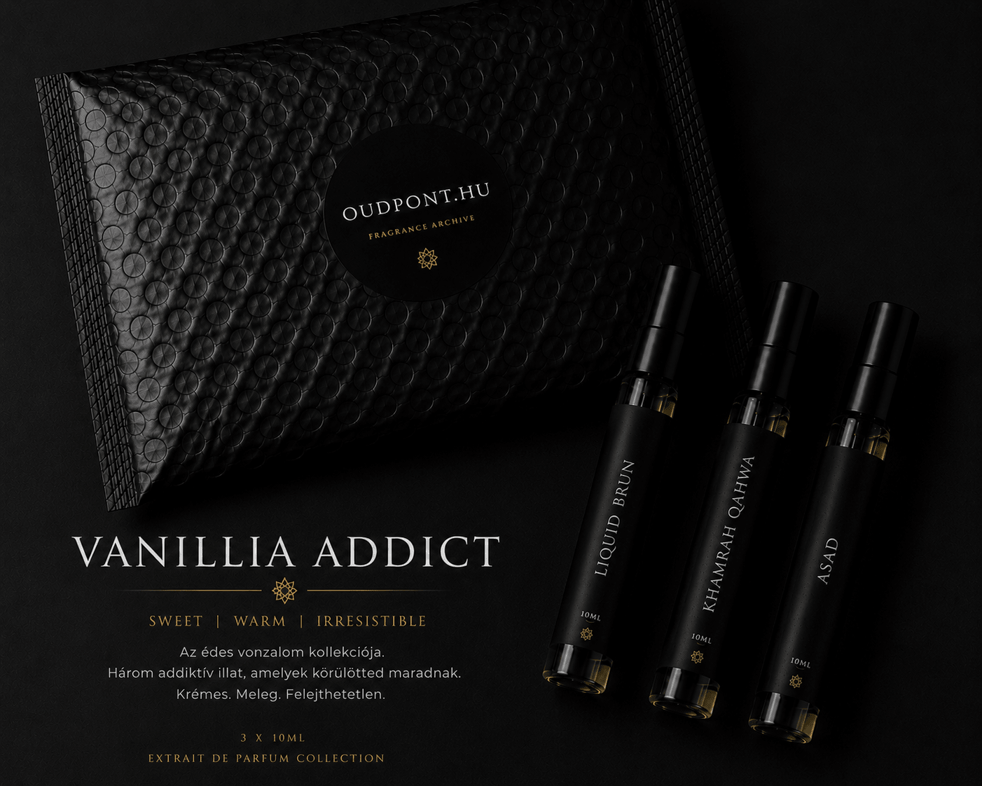 Vanillia Addict Set by OUDPONT - Oudpont.hu